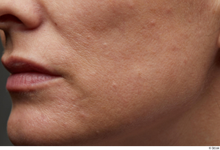 HD Face Skin Norma Duval cheek lips mouth skin pores…